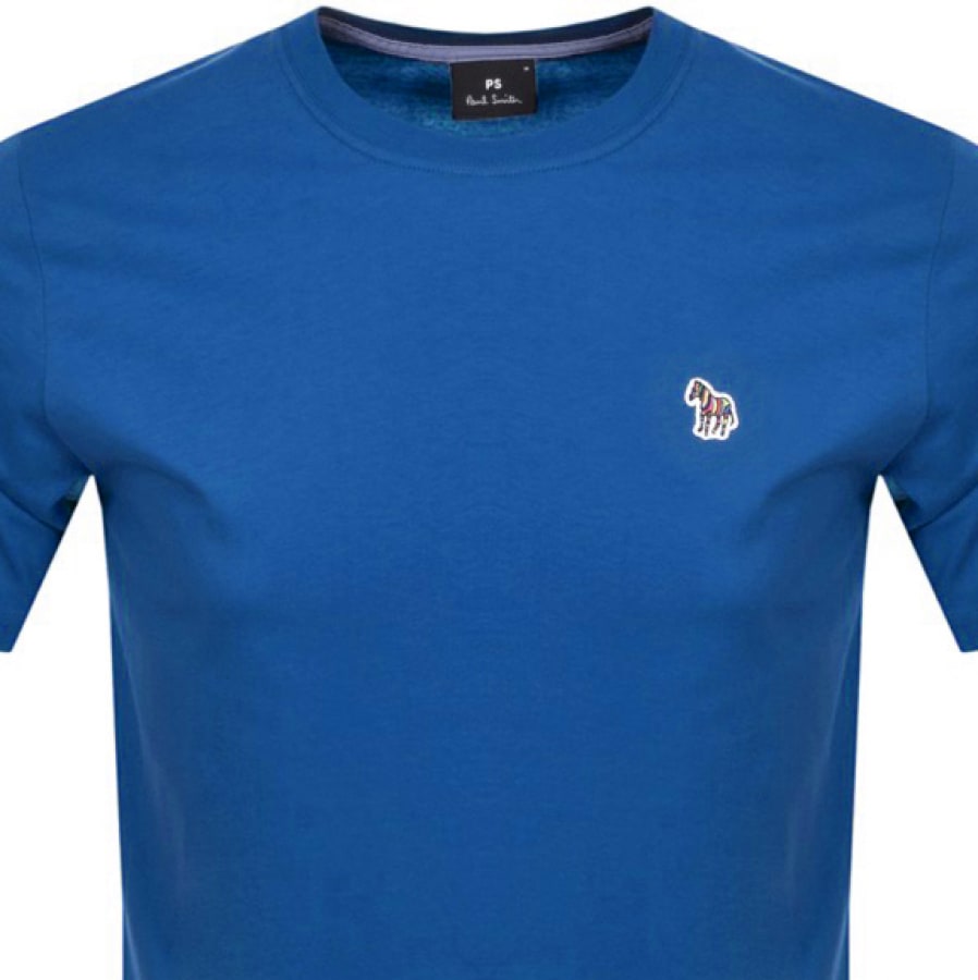 Alternative Image for ProductPS By Paul Smith Regular Fit T Shirt Blue2